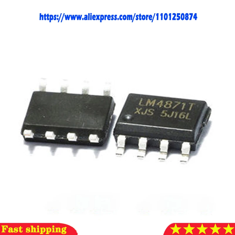 

10 шт. LM4871MX SOP8 LM4871 SOP 4871 SOP-8