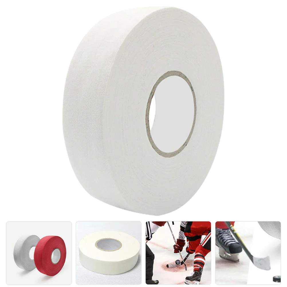 Sticker Sports Ice Hockey Tape Pucks Athletic Racket Sticky 2500x25cm poliestere cotone