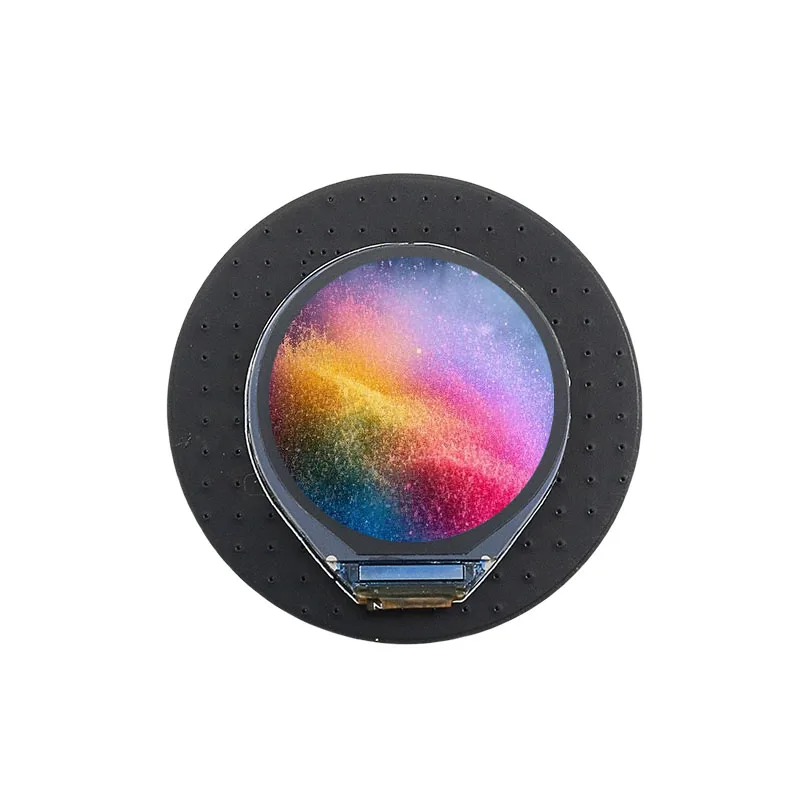 0.71-inch Round IPS TFT Display Module, 160x160 Resolution, GC9D01 SPI Interface, 12-pin Soldering Type, Full Viewing Angle