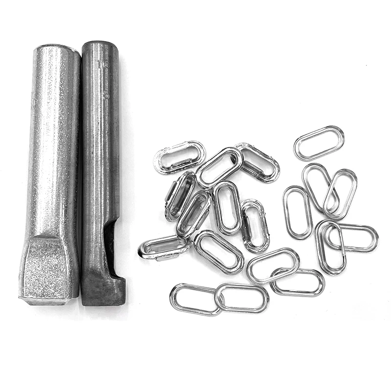 (50sets+Install tool+Punch tool) Metal Oval Eyelets 16/18/20/22/25/30/40mm Oval Blowholes Tent Gas Canopy Roping Holes