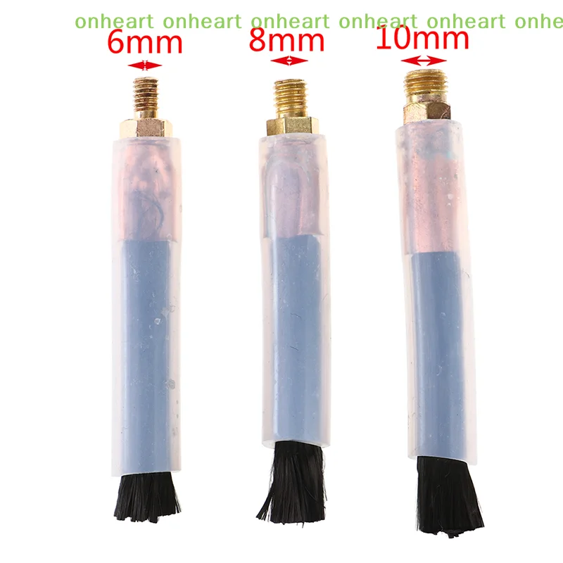 [C]Copper Head Weld Brushes For Polishing Machine Welding Seam Cleaner M6/M8/M10