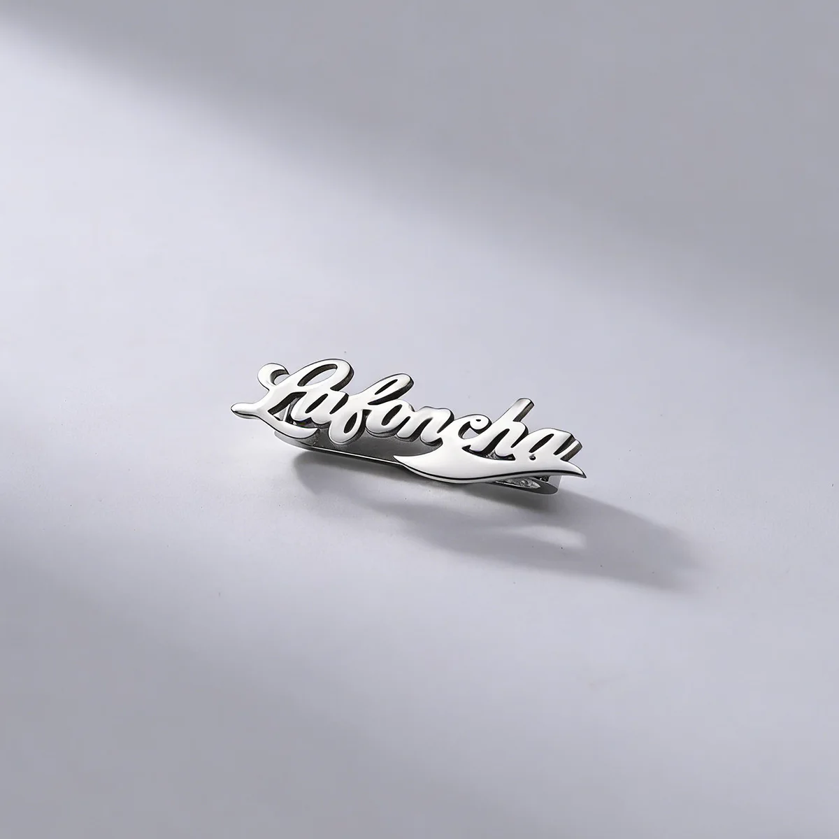 Chandler Custom Name Watch Band Ornament, Gold and Silver Cursive Script Metal Decor Ring For Watch Strap Accessories