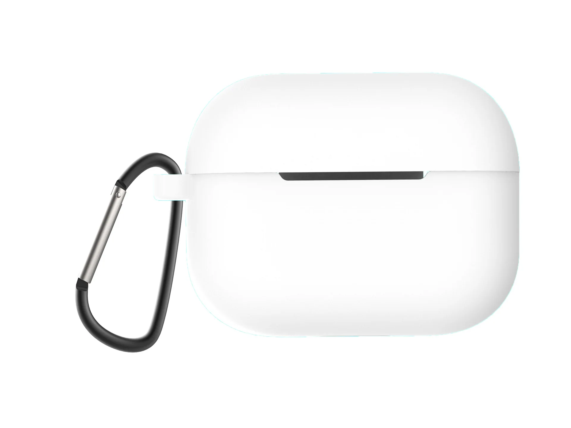 Silikonowe etui do Apple Airpods Pro 2. generacji Miękkie, odporne na wstrząsy etui z haczykiem do AirPods Pro 2 Charging Case Box Bag