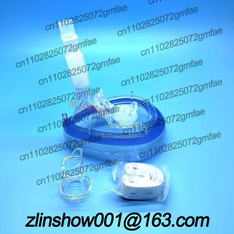 Disposable anesthesia mask, endoscope, fiberoptic bronchoscope, perforated intubation mask