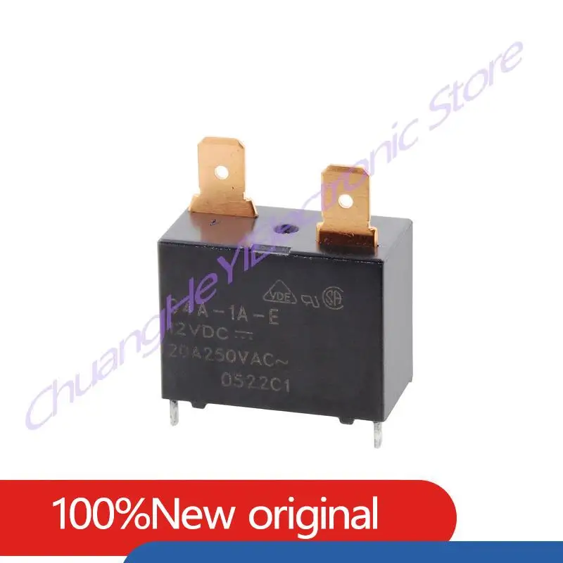 G4A-1A-PE G4A-1A-E 12V 24VDC DC12V/24V 4Pin 20A Air Conditioning Water Heater Relay Normally Open 20A 250VAC