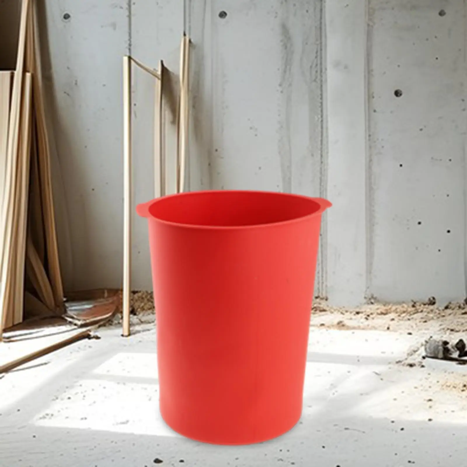 Bucket Liner Silicone Heavy Duty Utility Easy to Clean Cement Bucket Planter Concrete Construction Anti-fall Bucket 5 Gallon