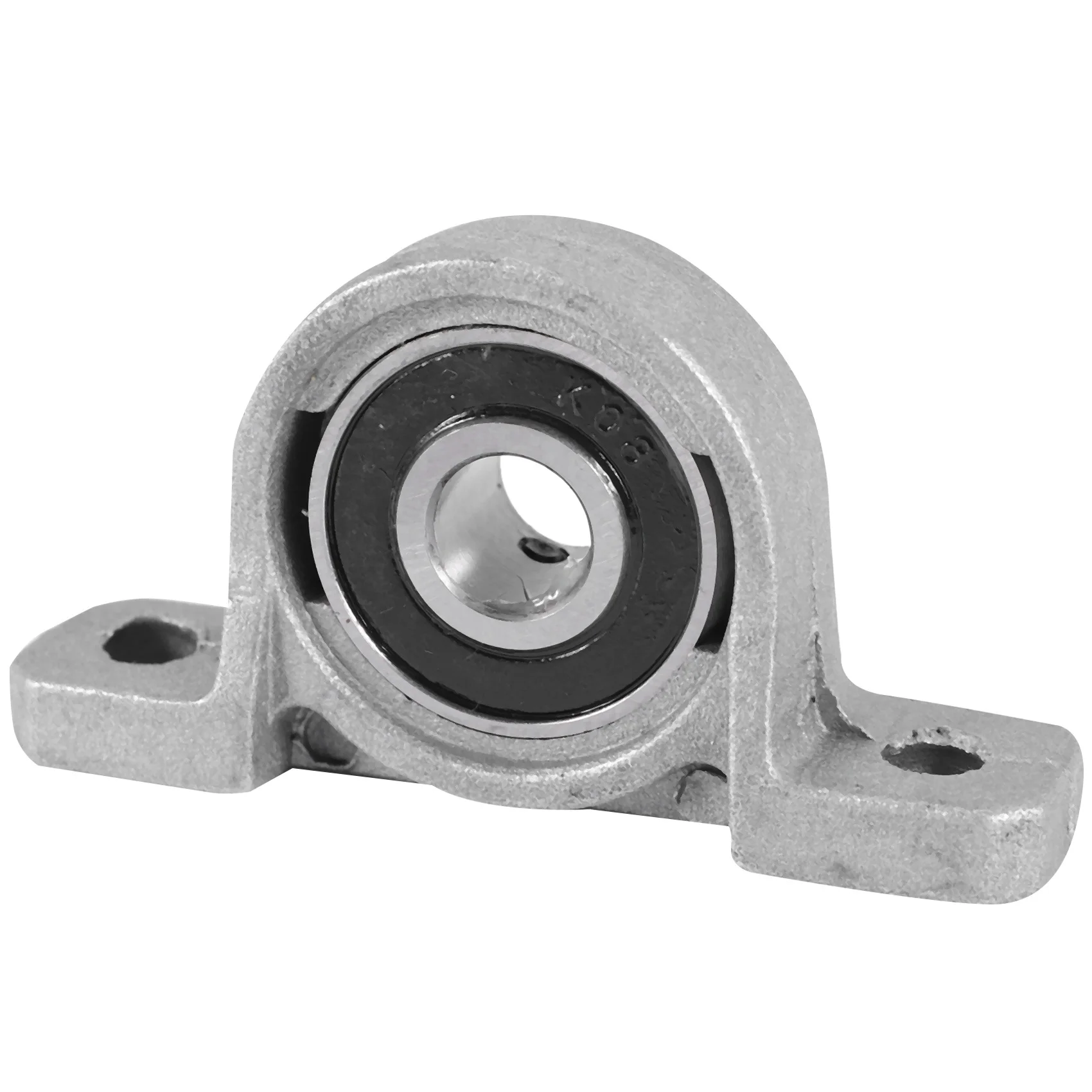 【Entrega rápida】4 Uds. Rodamiento de bolas montado en bloque de almohada KP08 (diámetro de 8Mm de diámetro) rodamiento de bloque de almohada de aleación de Zinc