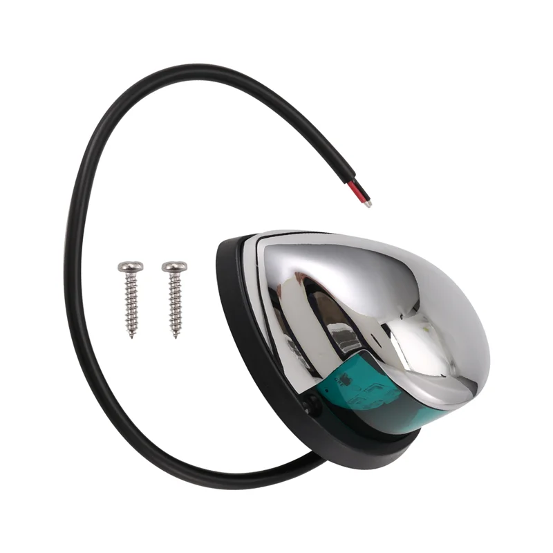 

AA-12V Навигационные фонари Светодиодный светильник из цинкового сплава для морской лодки Красный Зеленый