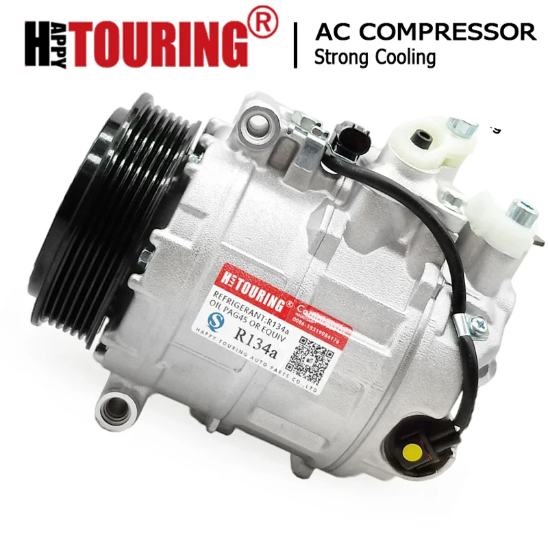 

6SEU16C AC Compressor for MERCEDES-BENZ SLK280 SLK300 E350 SLK350 0012305411 0012308111 4471500423 4471501670 6512217 4711593