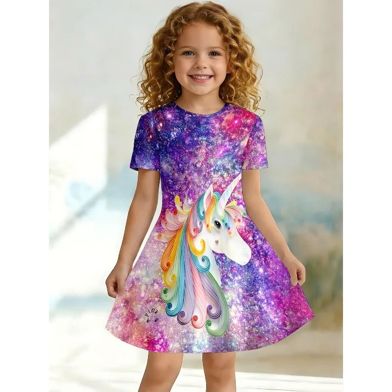 unicorn princess dress Baby Rainbow Our unicorn dress for your little girl is completely lined in cotton Girls Unicorn Princess Tulle Dress