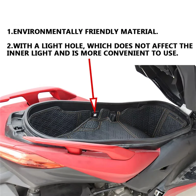 

ABTD-For Tricity 300 XMAX 300 125 400 250 Motorcycle Storage Box Liner Luggage Tank Cover Seat Bucket Pad Protector