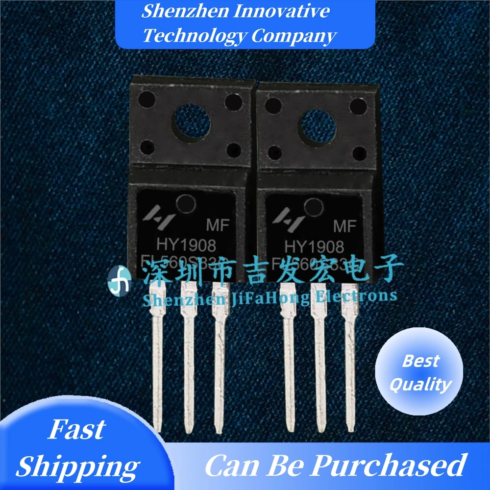 10PCS HY1908 HY1908MF N  90A 80V TO-220F Best Quality   Fast Shipping