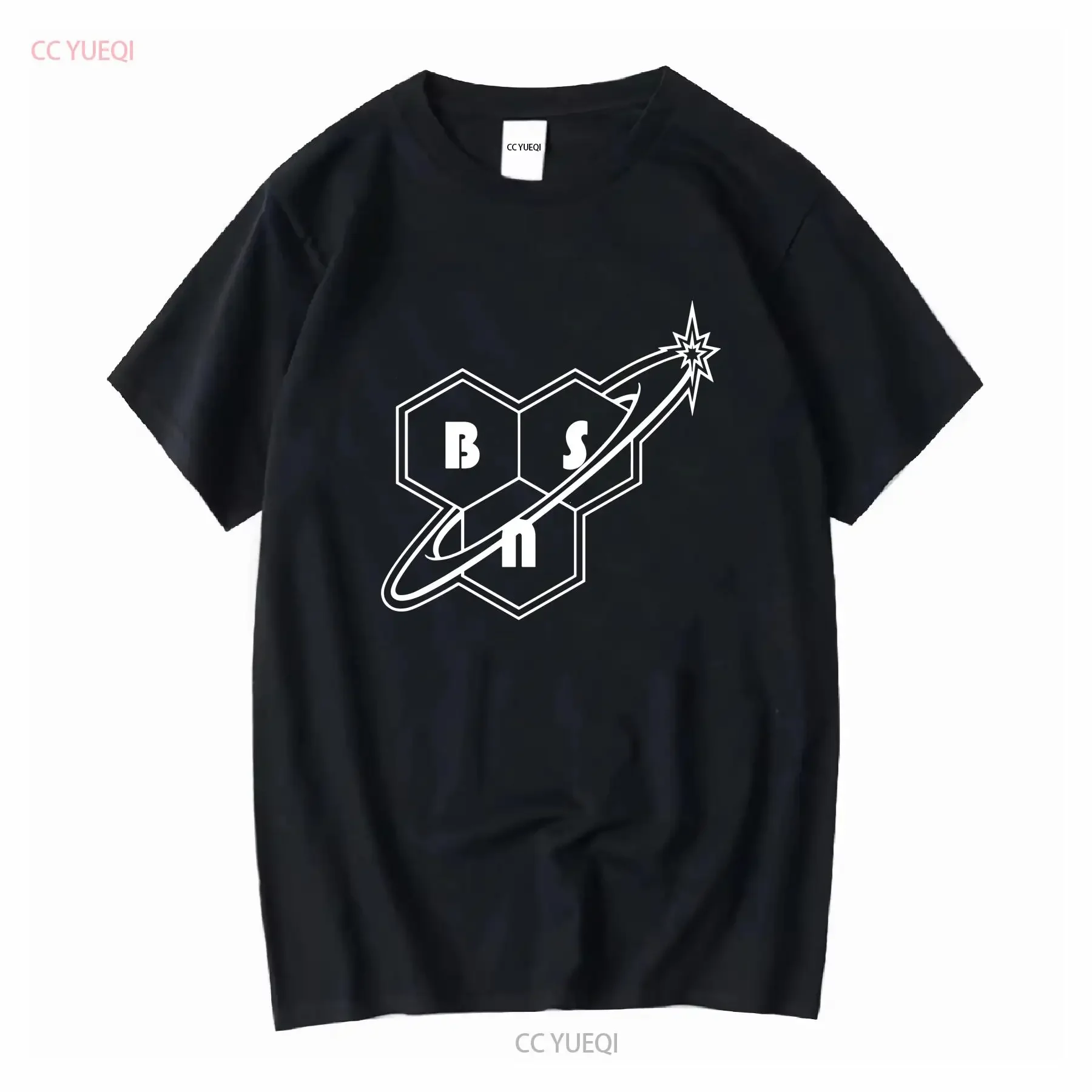 تي شيرت كمال الأجسام واللياقة البدنية Palestra' Bsn 'أكمام طويلة أو قصيرة عتيقة مغسولة قليلاً وأنيقة غير رسمية مريحة #1