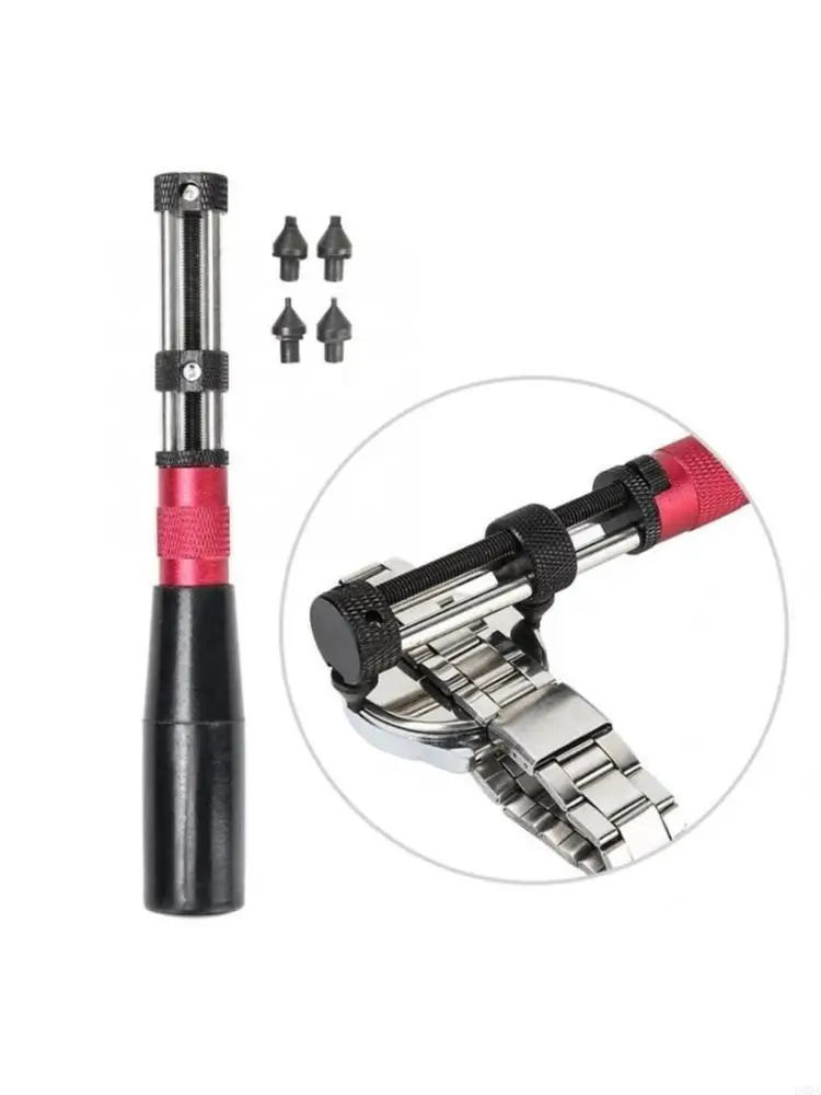 

Watch Back Case Cover Opener with 4 Dies Adjustable Remover Repair Wrench