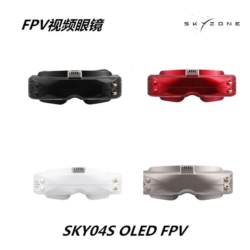 

SKYZONE 04X V2 SKY04XOLED 5.8G 48CH Steadyview Receiver 1280X960 DVR FPV Goggles with Head Tracker Fan for RC Airplane Racing