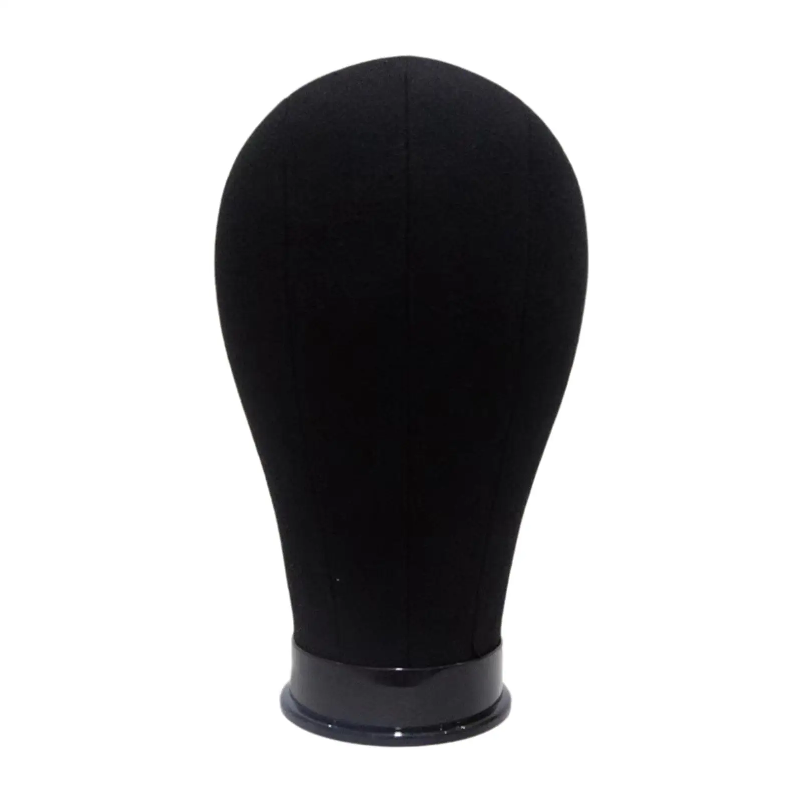 Wig Head Multipurpose with Mount Hole Hat Holder Display Sturdy for Making Wigs Display Canvas Block Head for Headdress Wig Hats