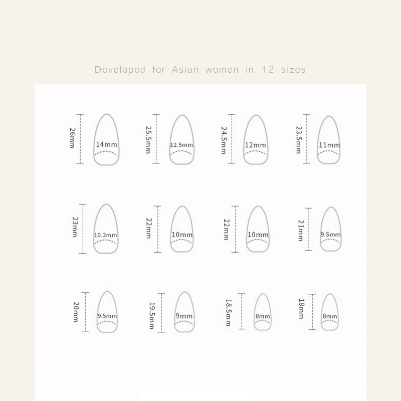 24枚入りグラデーションブルーのつけ爪セット、ダイヤモンドパールデザイン、アーモンド型、プレスオンネイル、アート、データチャブル、ボウ、フェイクネイルチップ、マニキュア