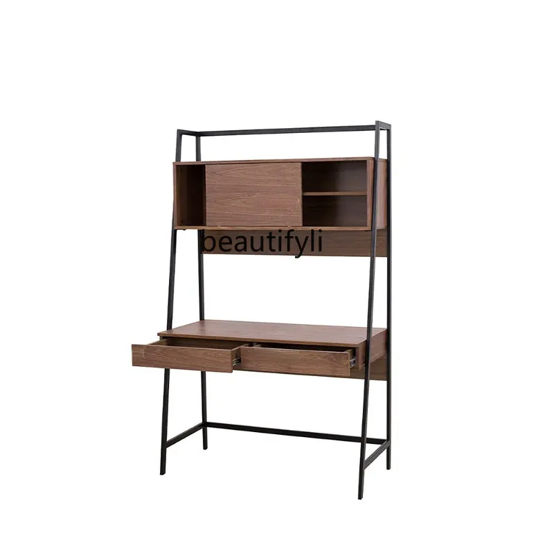 

yj Storage Storage Bookshelf Bedroom Sofa Edge Table Stand Living Room Small Apartment Study Storage Rack