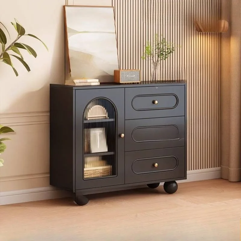 أدراج خزائن غرفة المعيشة الريفية عرض تخزين القهوة صالون خزائن غرفة المعيشة المنزل فندق Muebles Para Hogar الأثاث #3