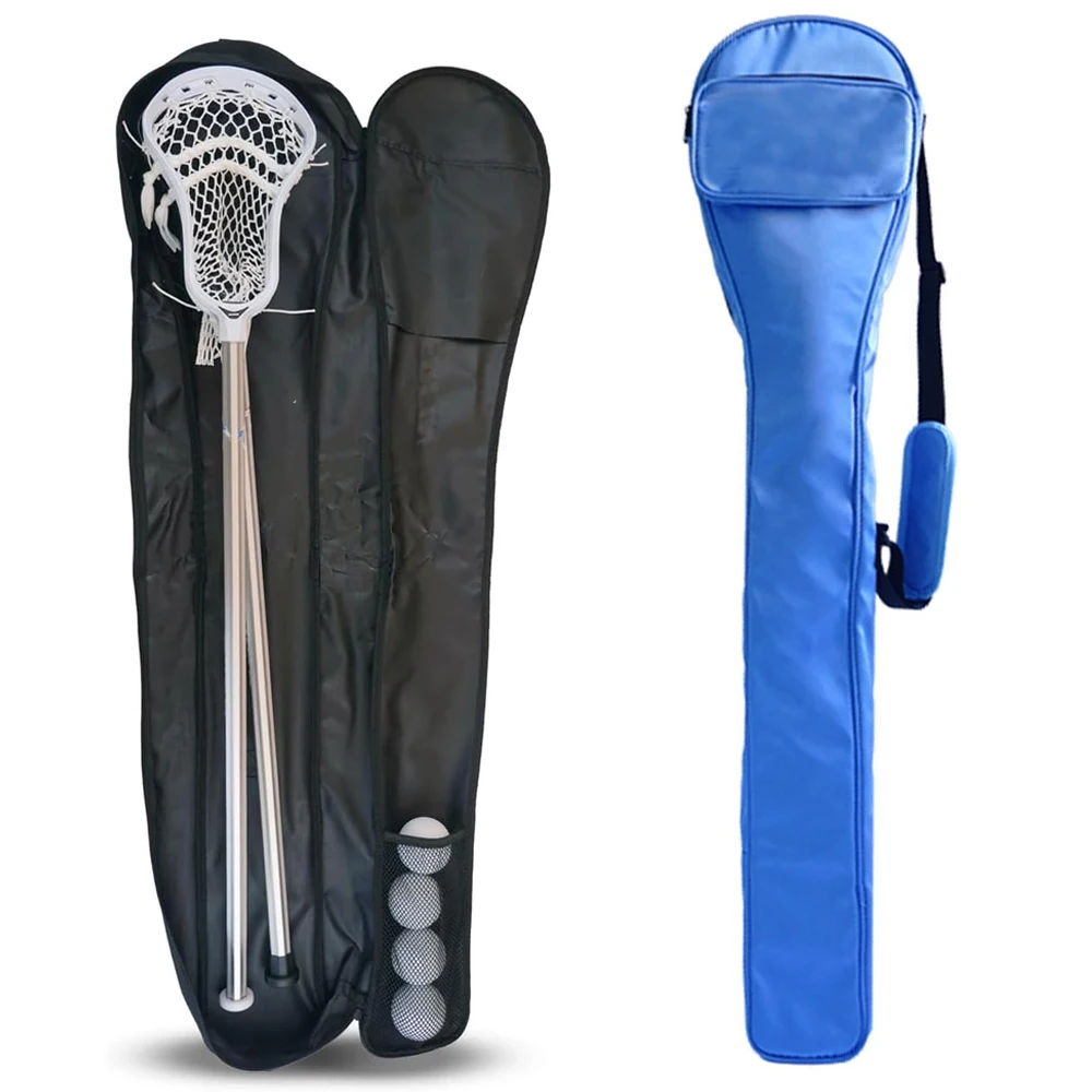 

Lacrosse Stick Bag Holds Upto 4 Sticks for Men & Women, Kids,Lightweight Crossbody bags With Full Length Zipper & Shoulder Strap