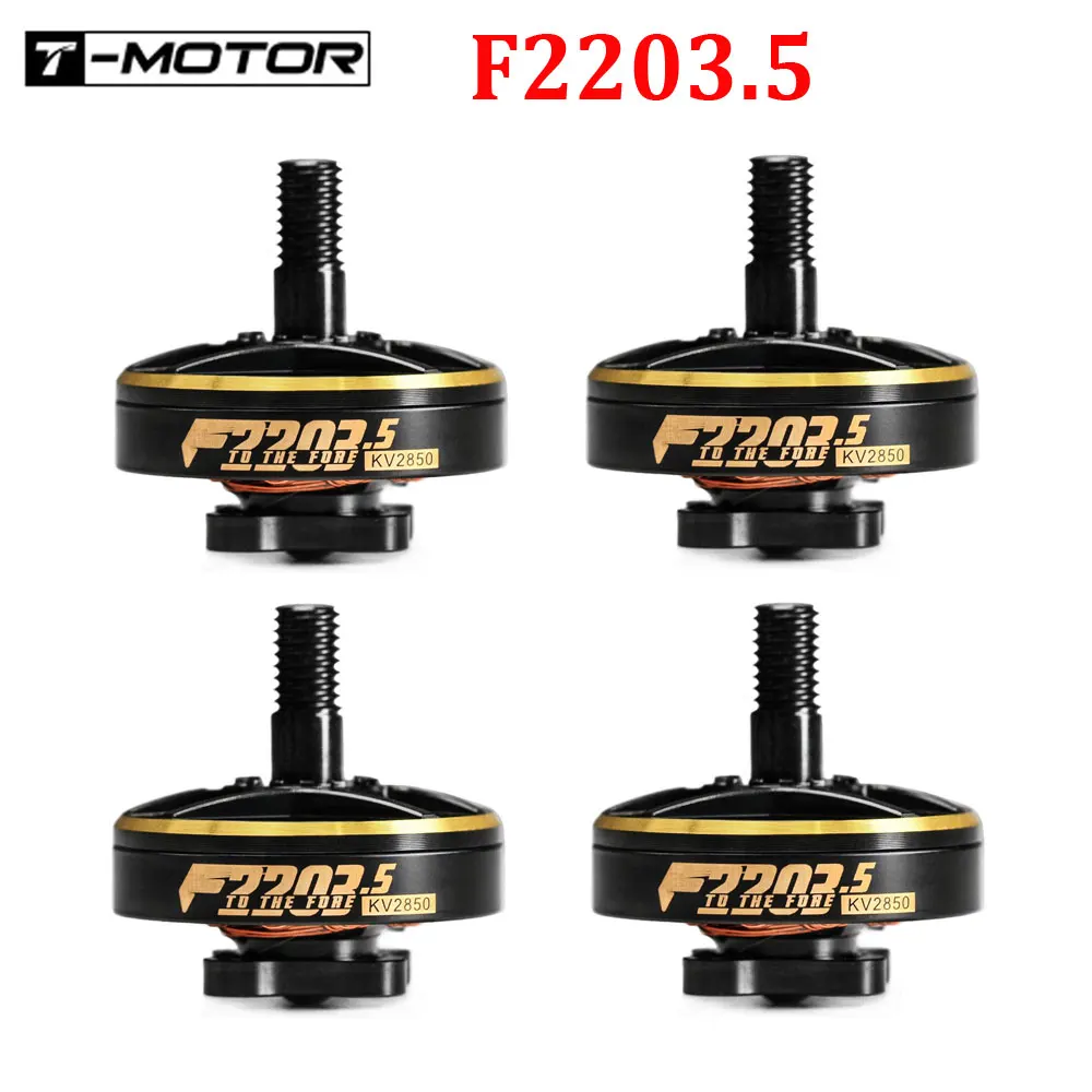 

T-MOTOR F2203.5 1500KV 2850KV 3550KV 4~6S Brushless Motor for 3inch Cinewhoop 4inch Toothpick 5inch Long Range RC FPV Drone