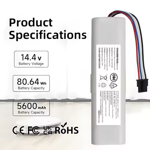 Original 14.4V Robotic Vacuum Cleaner Replacement Battery For Dreame F9 D9 L10 Pro Plus RLS3 RLS5 RLS5L RLS5D Accessories Parts