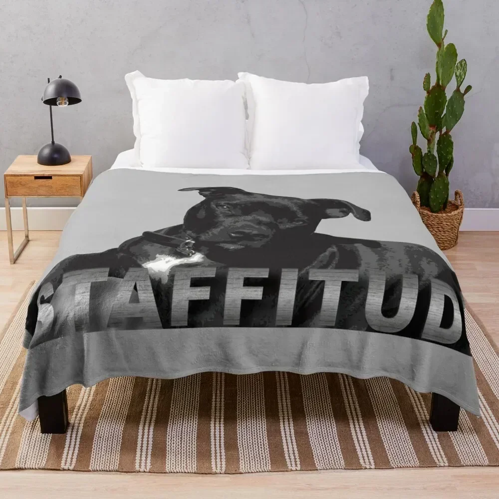 Staffitude Throw Blanket Men's Soft Warm Throw Blanket for Couch