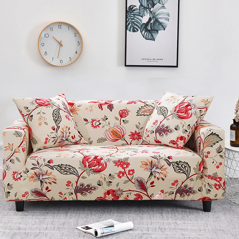 Stretch Plaid Sofa Cover