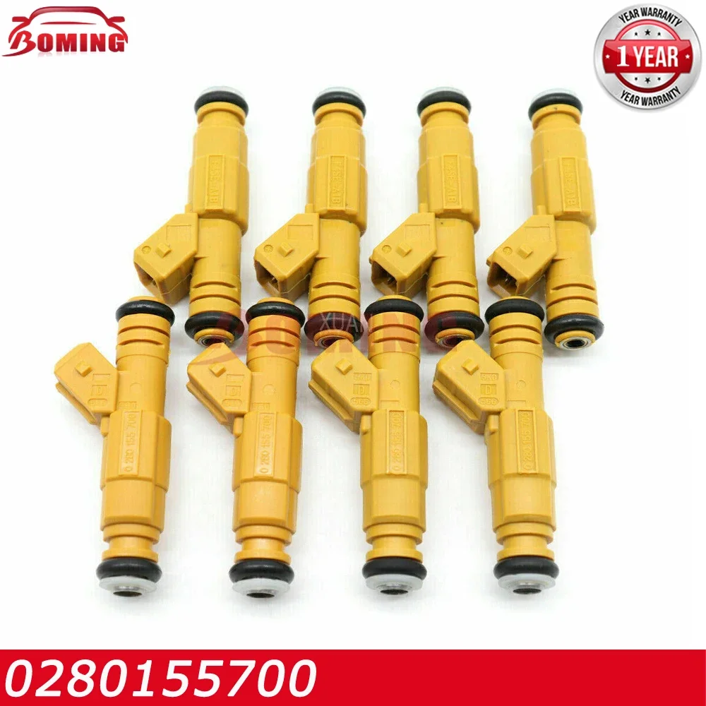 8PCS 0280155700 Car Fuel Injector For Jeep For Cherokee For Grand For Cherokee Wrangler Comanche REPLACE 0280155710