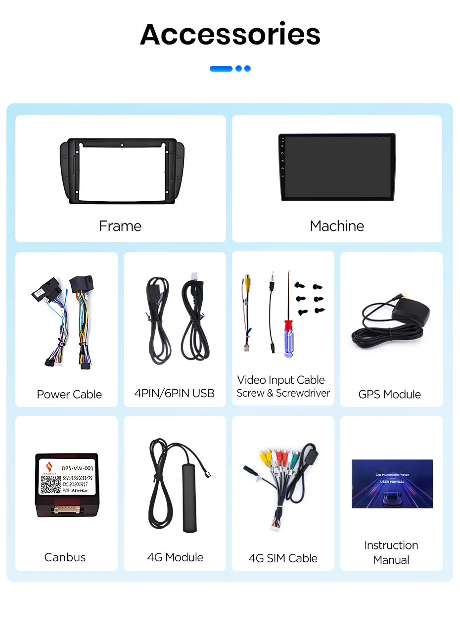 Junsun Android 15 Auto-Intelligentes System für Seat Ibiza MK4 6j 6P 2008-2017 AI Wireless CarPlay für Apple Auto 9" IPS – Detail 34