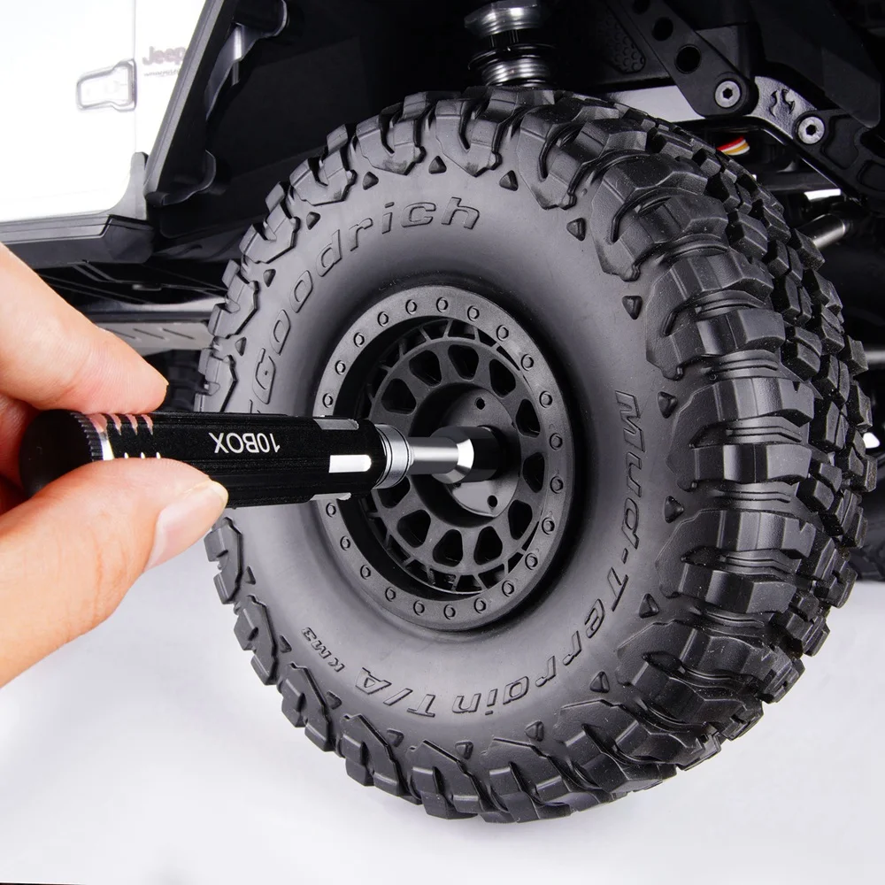 Hex Nut Key Socket Screw Driver Wrench 10mm Tool Kit for 1/6 RC