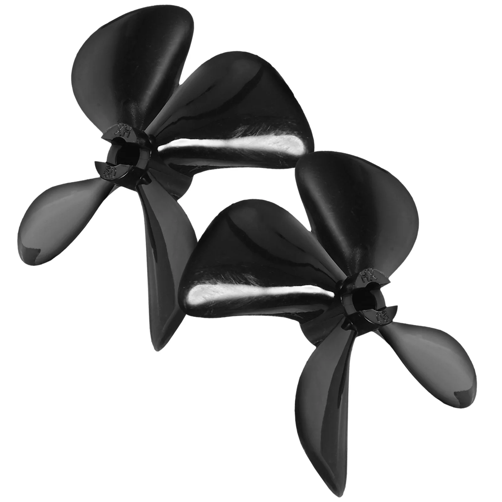 1 زوج Rc قارب المروحة البلاستيك استبدال دائم إصلاح لوازم صغيرة قارب المروحة الملحقات Rc كاياك جزء