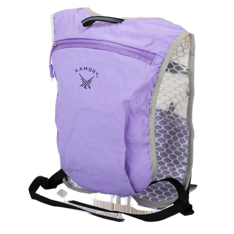 Outdoor Running Mobile Phone Vest Style Backpack For Men Women Lightweight Marathon Off-Road Waterproof Breathable Backpack