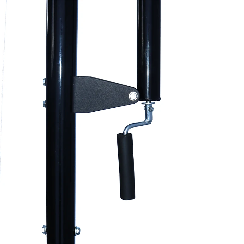 قاعدة كبيرة متحركة للاستخدام الداخلي والخارجي للبالغين، حامل كرة سلة بارتفاع قابل للتعديل