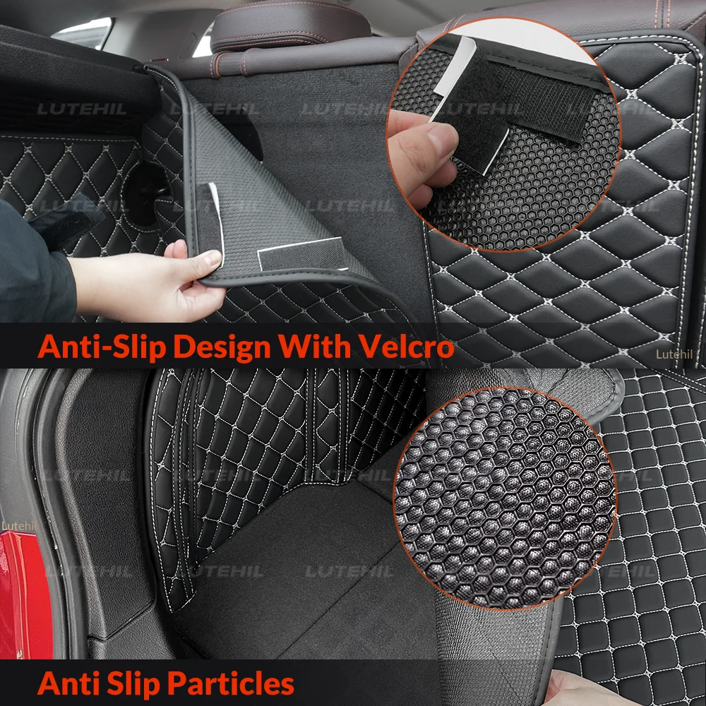 

LUTEHIL для Volkswagen (VW) ID.4 CROZZ 2021-2025 24 23 22, коврик для багажника с полным покрытием, автомобильный грузовой вкладыш, аксессуары для интерьера