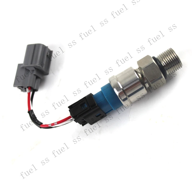 S+ High Pressure Sensor YY52S00033F1 & Connector For Kobelco SK135SR SK200SRLC