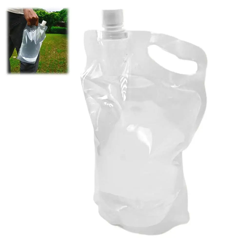 AliExpress NONE 2L Water Bag Small Mouth Water Container for Cycling Climbing Outdoor Sports No Leakage Pouch for Survival Emergency Travel