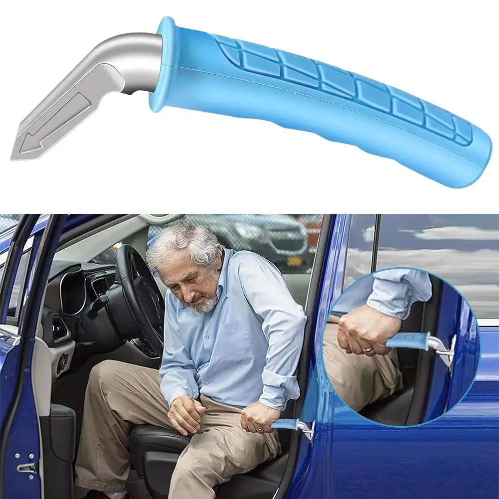 Door Assist Handle Safety Hammer Window Breaker For Seniors Portable Car Stand Stand Multi-functional Seat Belt Car Door Ha D8S9