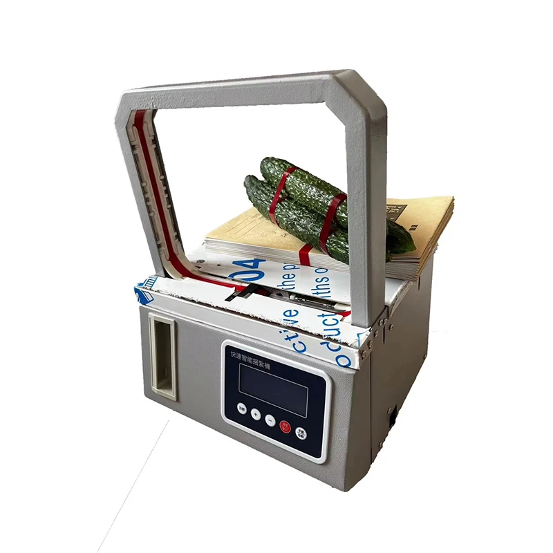 Automatische hitteafdichting Sealer Hot Melt Opp Tape Thermische zelfklevende omsnoeringsbandmachine
