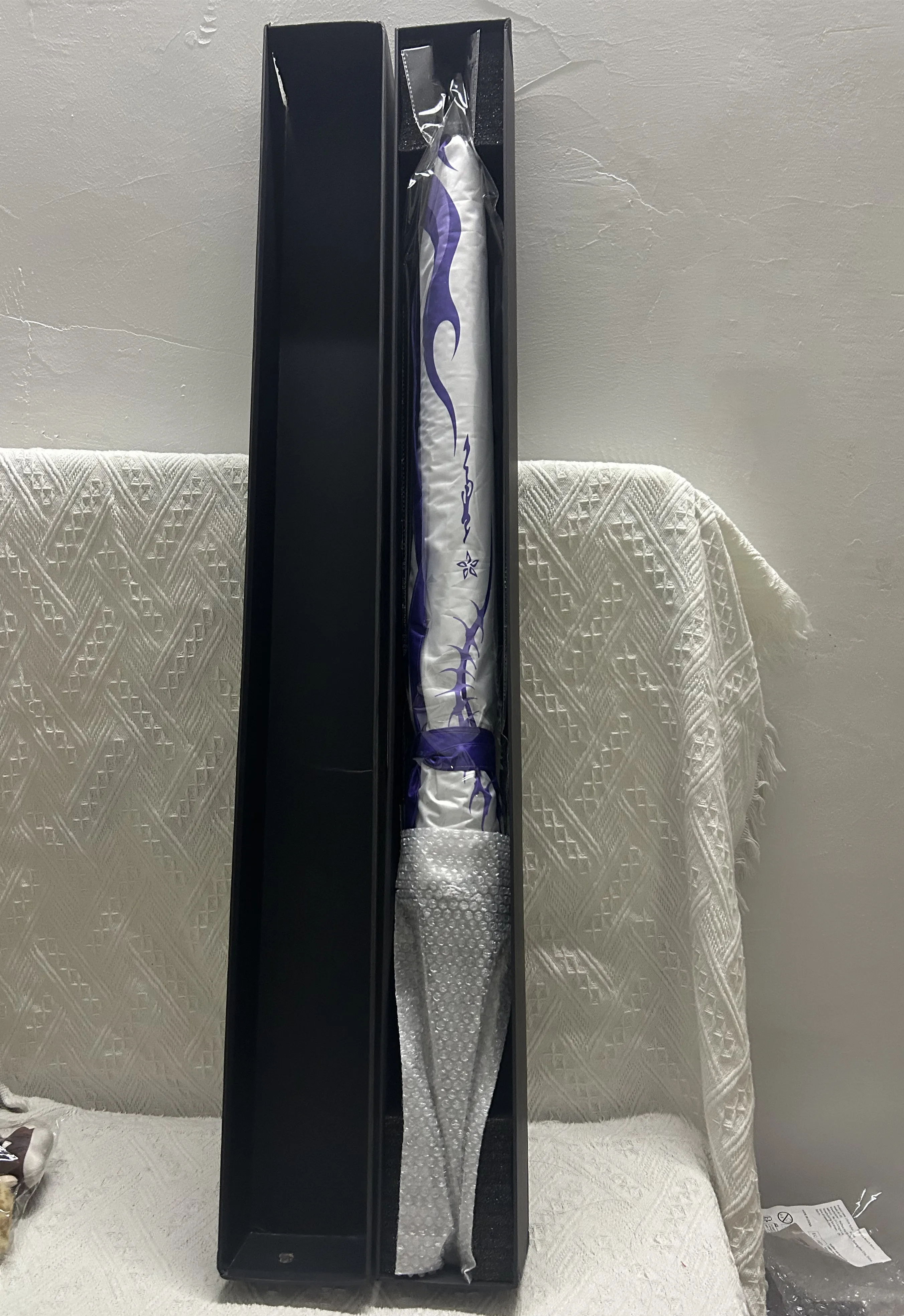 In Stock Official Honkai: Star Rail Acheron Long Handle Umbrella Large Rain Umbrella Anime Figure Game Toy Kids Halloween Gift