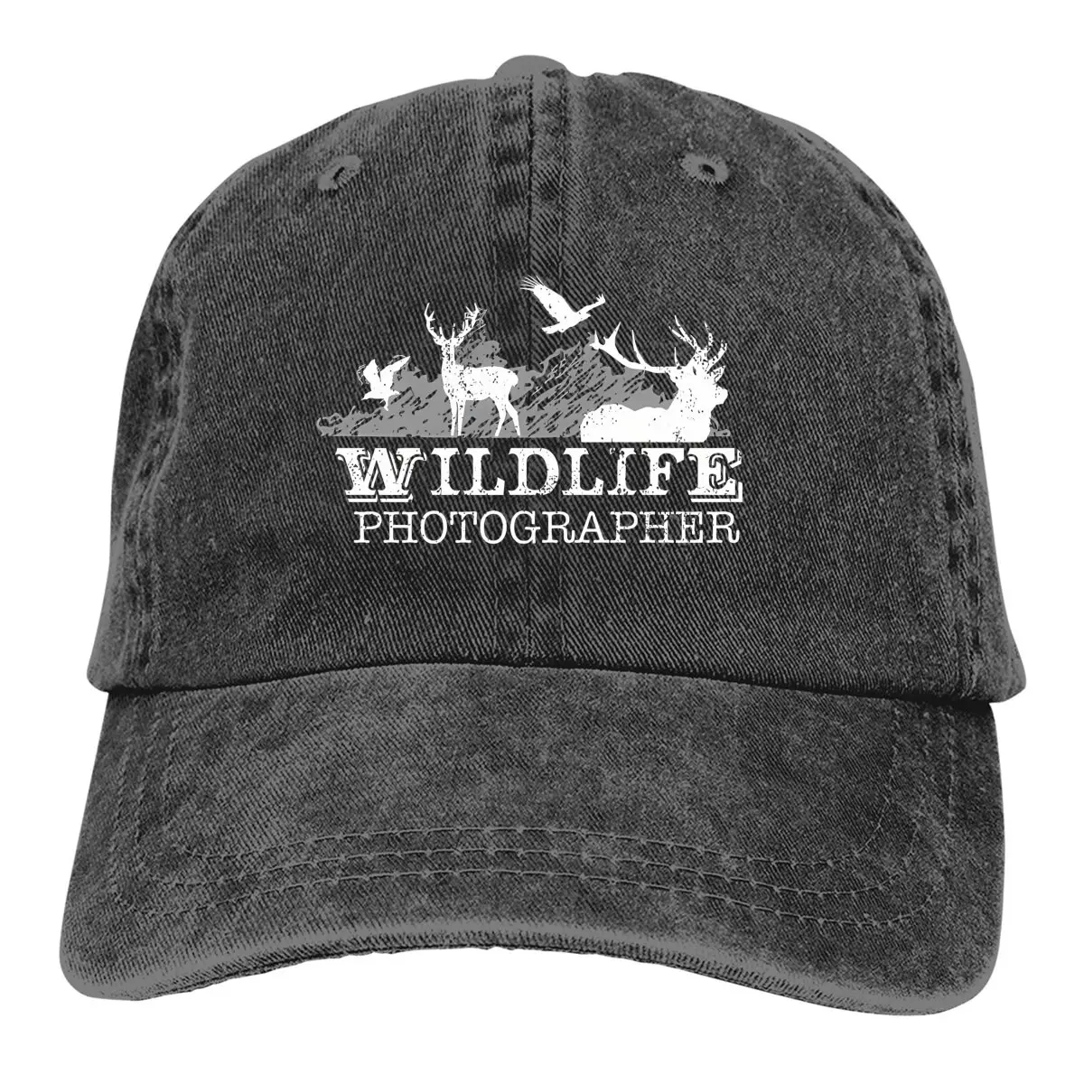 Wildlife Baseball Caps Peaked Cap Photographer Camera Patent Sun Shade Cowboy Hats for Men Trucker Dad Hat