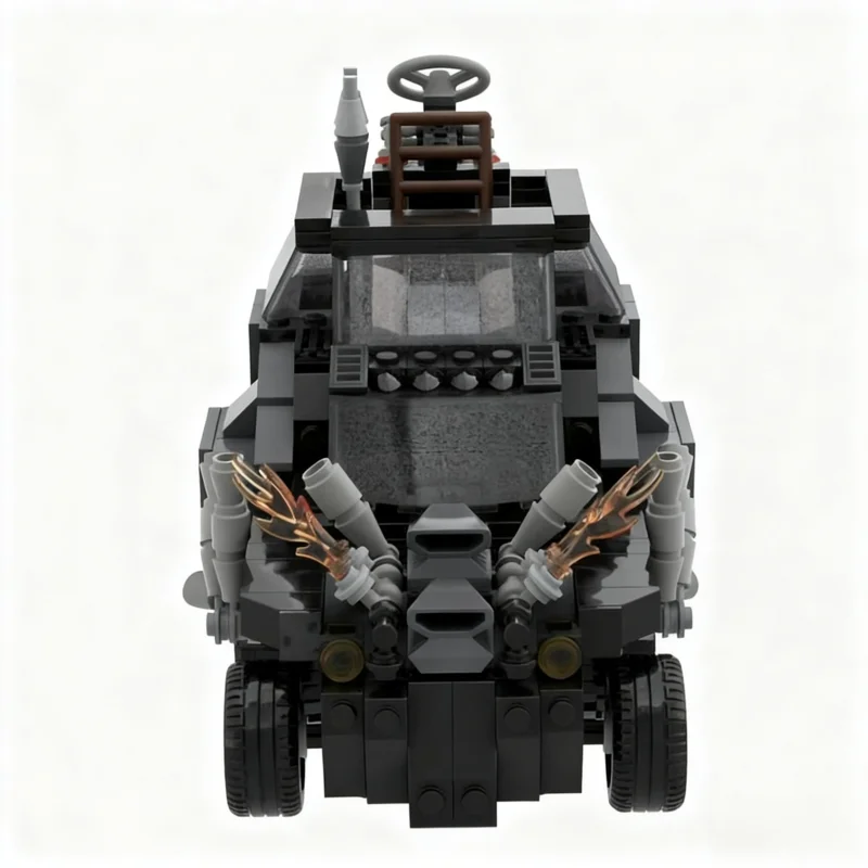 ตัวต่อ MOC MADCAR ชุดสร้างเมืองแบบออฟโรด 482 ชิ้น ของเล่นประกอบเอง ไอเดียสร้างสรรค์ ของขวัญคริสต์มาส ของขวัญวันเกิดสำหรับเด็ก