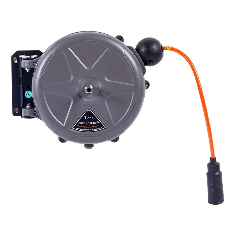 Premium Hose Reels Automatic Telescopic Air Drum Reel Tool Air Drum Duct PU Pipe Self-locking Device view 5