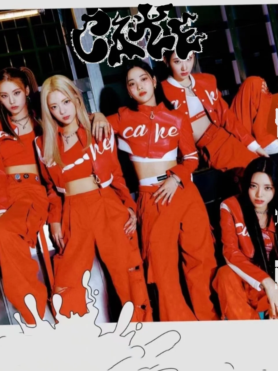 

Kpop Performance Outfit Women's Group Practice Room Cake New Dance Team Set Performance Jazz Clothes Cotton Spring Season