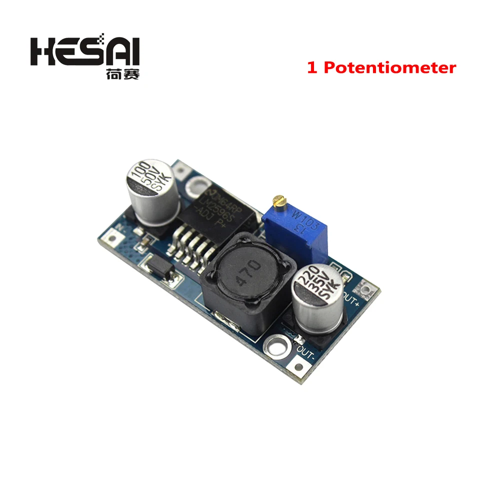 Smart Electronics lm2596 LM2596S DC-DC 3-40V Adjustable Step-down Power Supply Module Voltage Regulator 3A