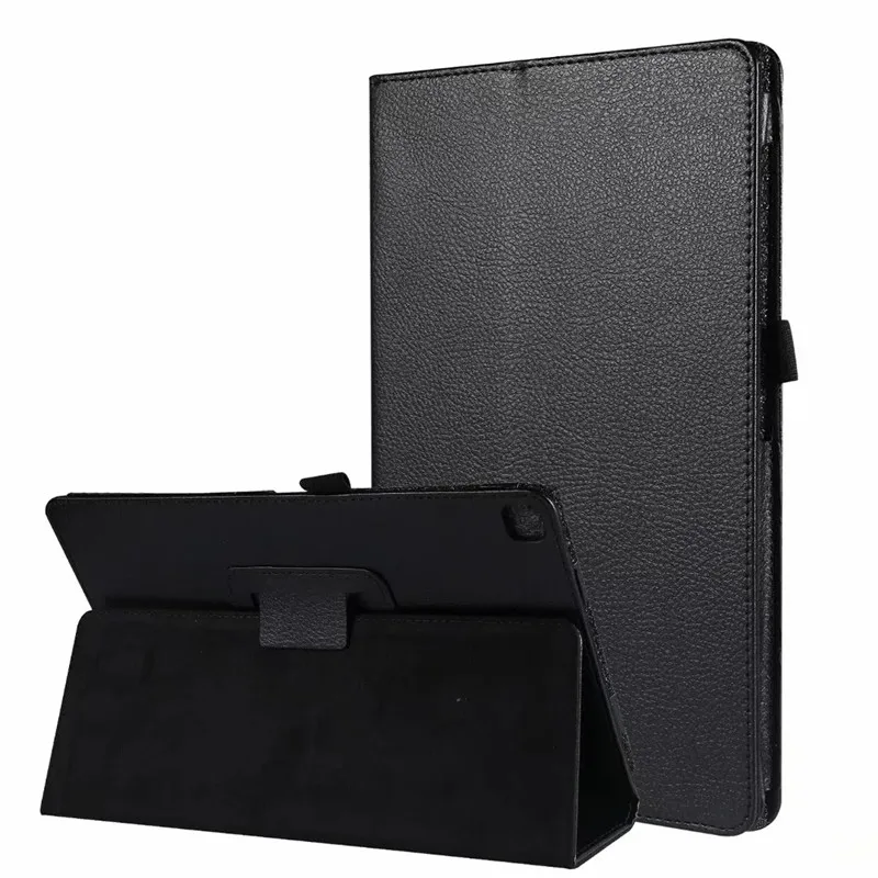 Leather Flip Cover For Samsung Galaxy Tab A 10 1 2019 Case Lightweight Stand Protective Case For Galaxy Tab A SM T510 T515 Case