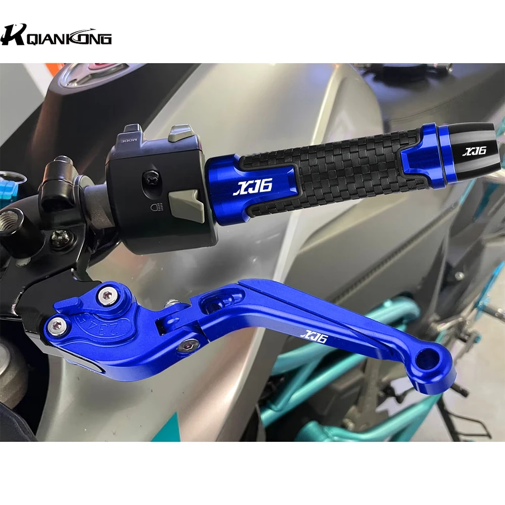 

For YAMAHA XJ6N XJ6 DIVERSION 2009 2010 2011 2012 2013 2014 2015 Handlebar Hand Grips Ends Handle Brake Clutch Levers Motorcycle