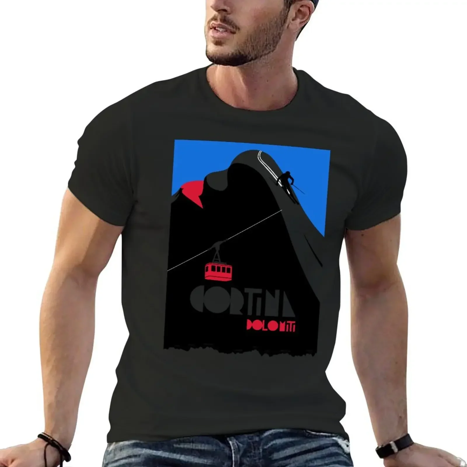 Cortina Dolomiti T-Shirt shirts graphic tees anime oversized graphic tee tees men clothings