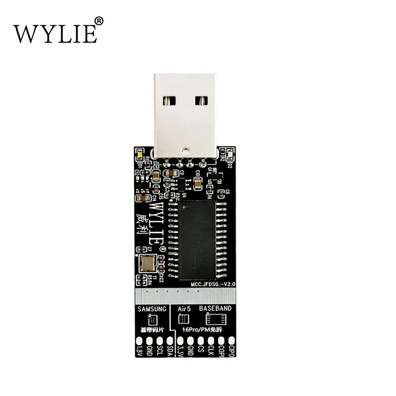 WYLIE 2nd Malfunction Repair Programmer for IP16PRO/16PM/SAM/ Ipad Air 5 all Models with Tyc Charging Fast Reading Quick Repair