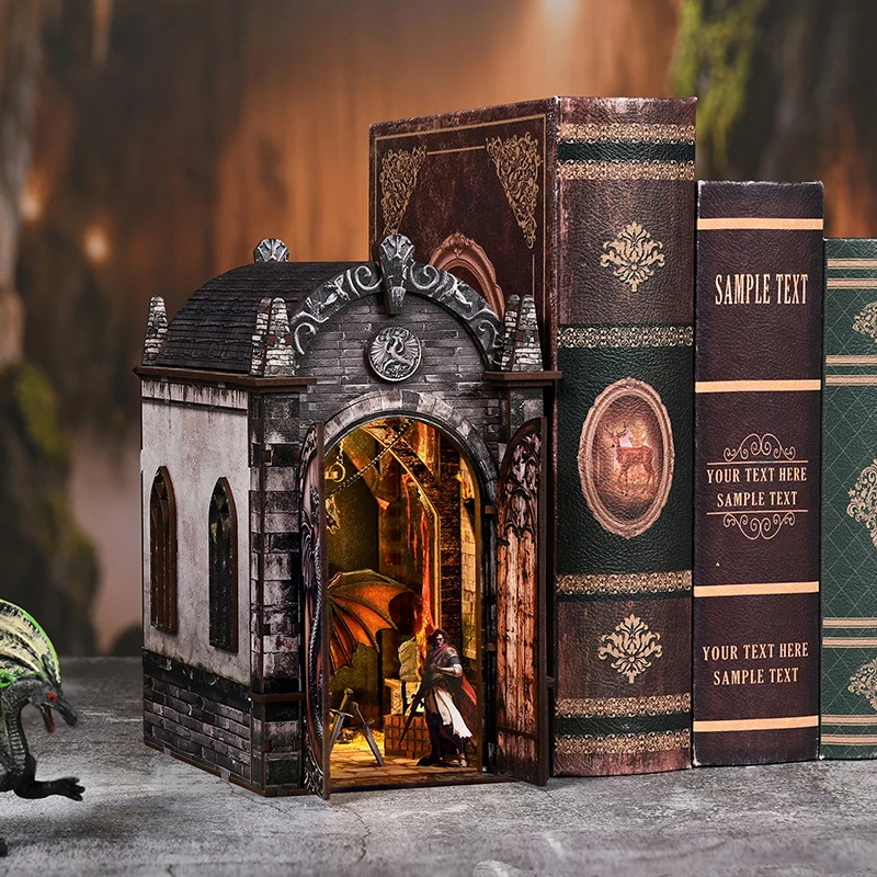 Zestaw DIY Book Nook: Miniatur – Laptop Accessories Light recenzja i cena